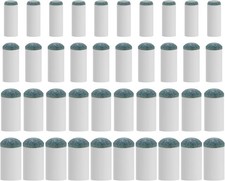 40Pcs Slip on Pool Cue Tips Replacement Kit 4 Sizes Upgrade Pool Stick Tips