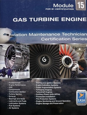 EASA PART 66/147 MODULE 15 FOR B1 CERTIFICATION ''GAS TURBINE ENGINE *MINT*