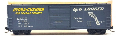 Coche de carga Life Like N Scale EELX Hydra-Cushion DFB #6151 LN | Condition: Used