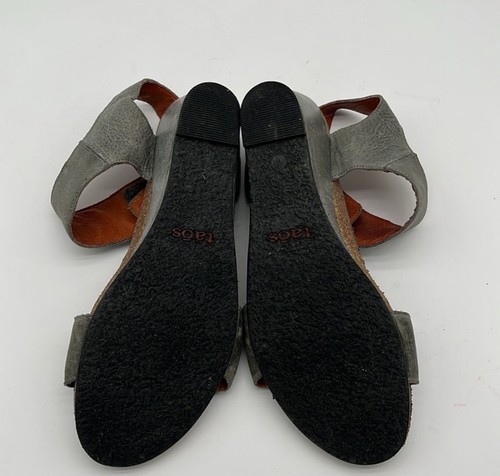 Taos Carousel sandali donna misura 40 3209 pelle zeppa cinturino alla caviglia grigio - Foto 3 di 8