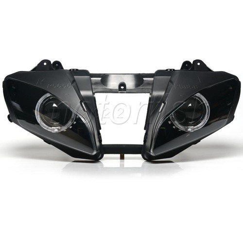 Assembly Projector Green Angel Blue Devil Eyes Headlight for Yamaha YZF-R6 06-07 - Picture 11 of 24