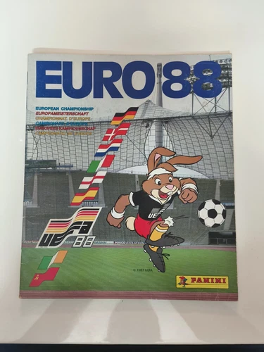 Panini EURO 88 COMPLETE album  w/ all the stickers 