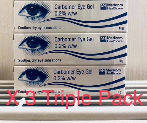 Buy Carbomer Eye Gel 3 X 10g Generic Viscotears For Dry EyES Online 