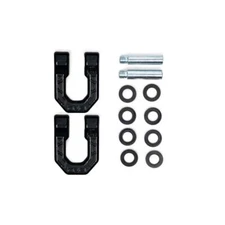 DV8 Offroad UNSK-01BL Black DV8 Elite Series D-Rings (Pair)