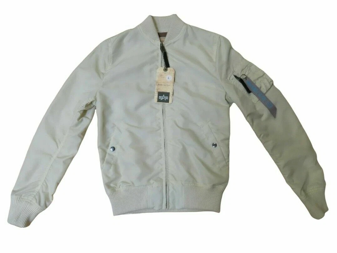 Alpha Industries Bomber Jacket MA-1 TT Wmn 141041-16 off White