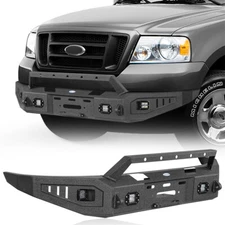 Offroad Steel Front Bumper w/ Winch Plate for Ford F150 2004 2005 2006 2007 2008