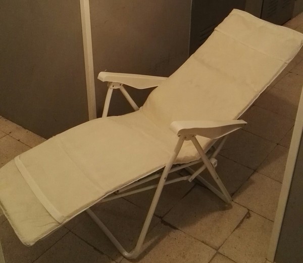 Tumbona para playa o jardín. Como nueva.