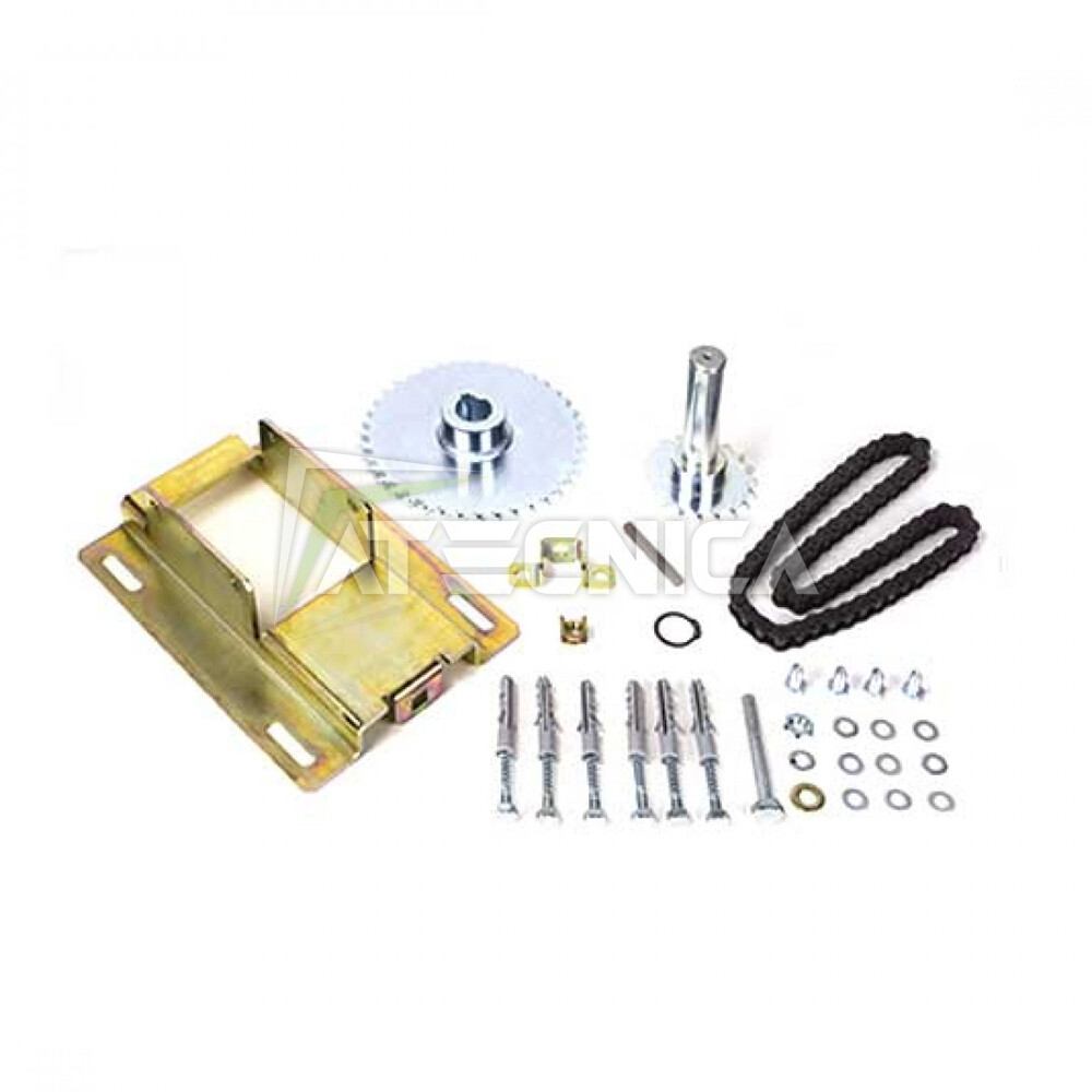 Kit rinvio per motore FAAC 541 installazione fuori asse R 1:2 390745
