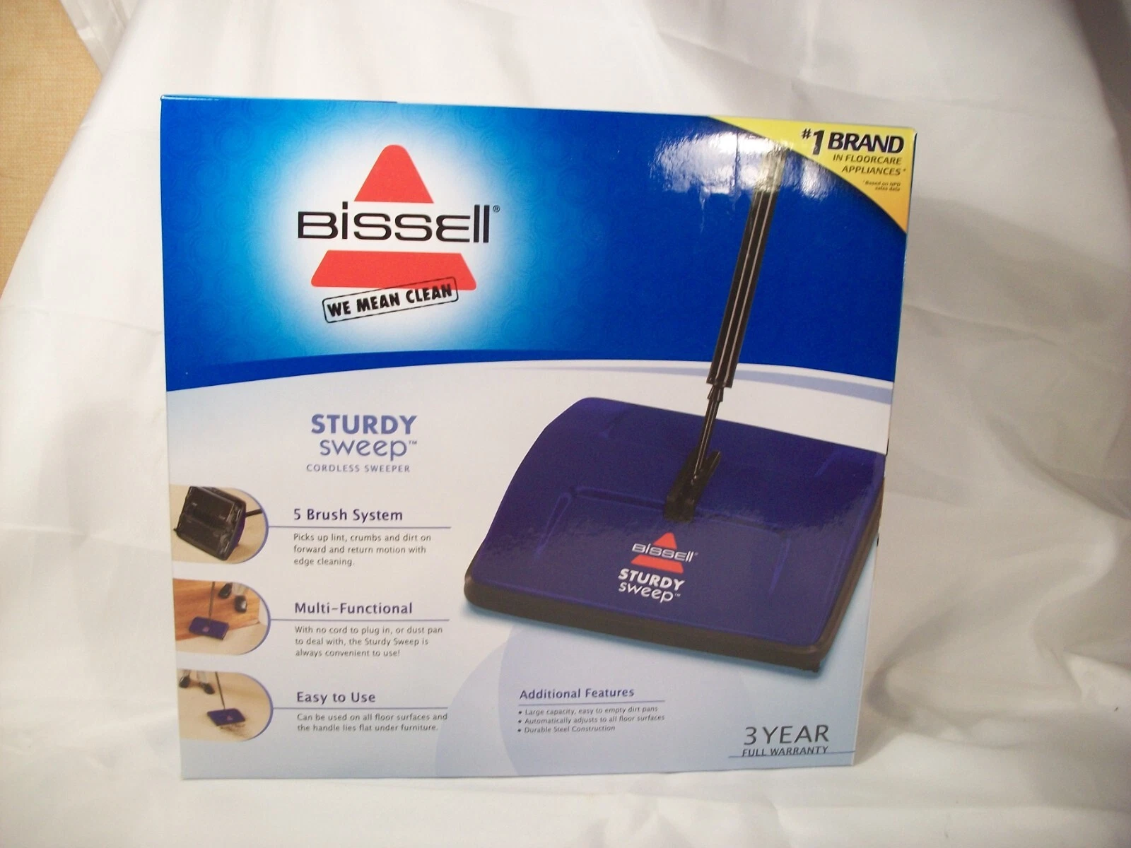 Bissell Sturdy Sweep Cordless Sweeper - Thumbnail 4