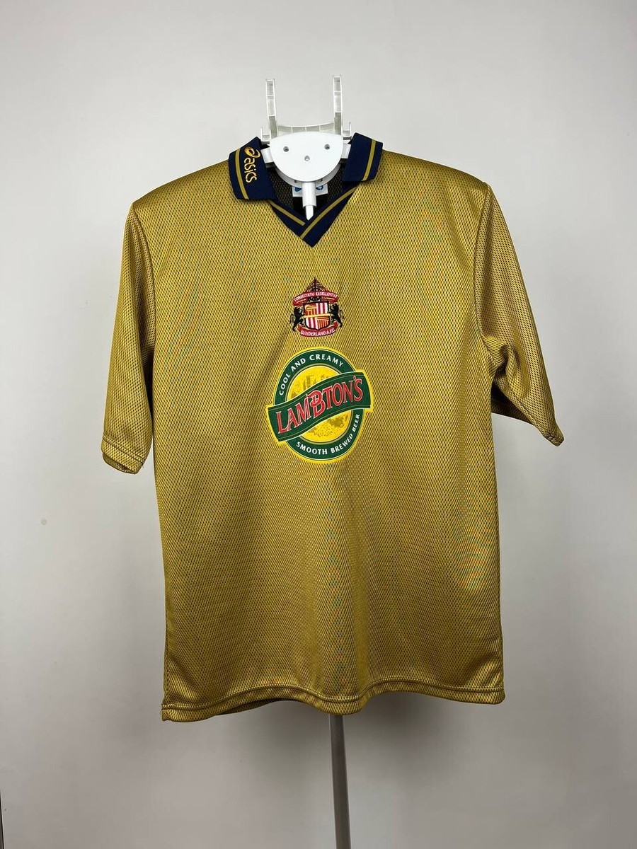 RARE Asics Sunderland A.F.C. 1997/98 Away Football Soccer