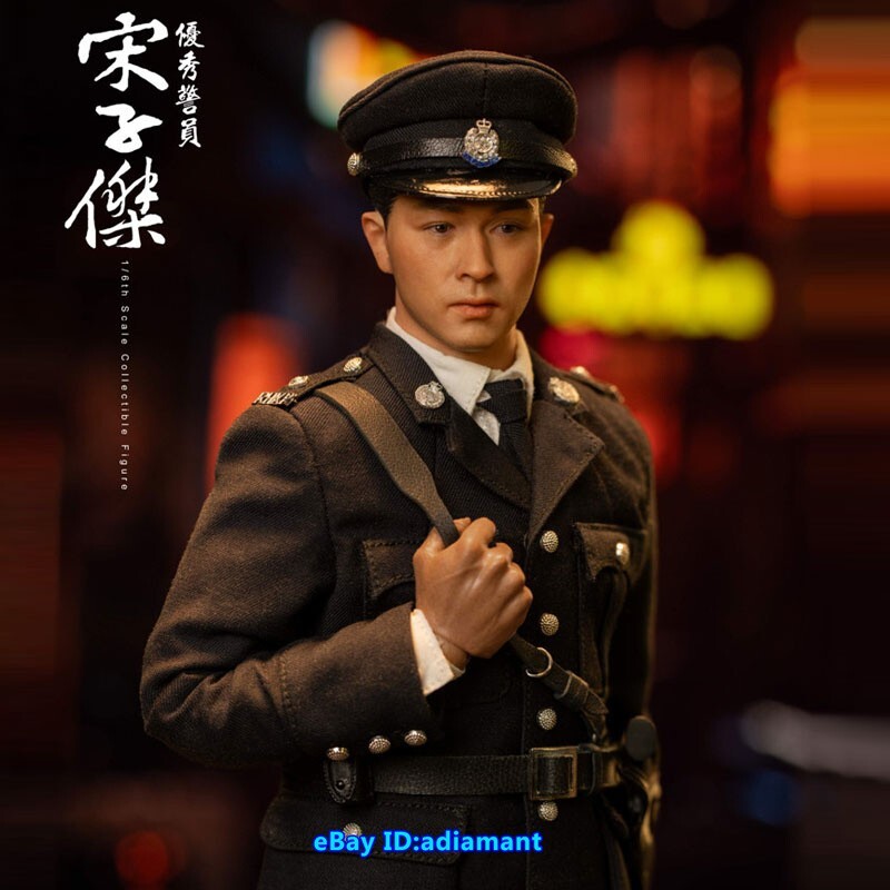 カ*オ様 HK POLICE1/6 The 80 's Royal Hong Kong Police Zhang GuoRong Policeman 1/6