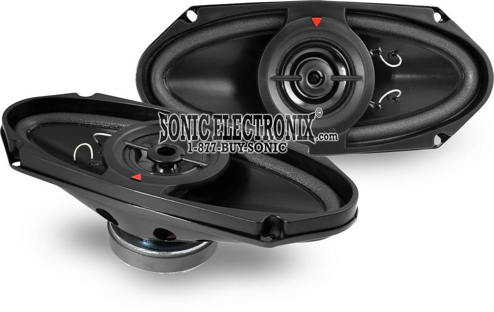 Автомобильные 2-полосные коаксиальные колонки Kenwood KFC-415C мощностью 110 Вт RMS 4x10 15690₽