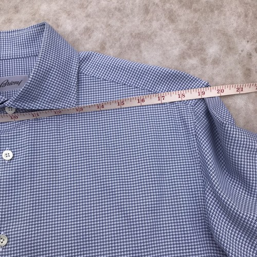 Mens Brioni shirt, size L, made in Italy - Foto 12 di 21