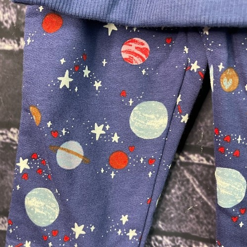 Cat & Jack 6-9 Month Girls "You Are My Universe" Space Planets Top & Pant Set - Zdjęcie 5 z 14