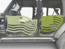 Fits Jeep Wrangler JL 2018-Present Gecko Green Door Half Made in USA J0049433