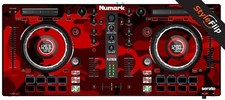 Numark Mixtrack Platinum Skin Camo Red Protective Decal StyleFlip Skins
