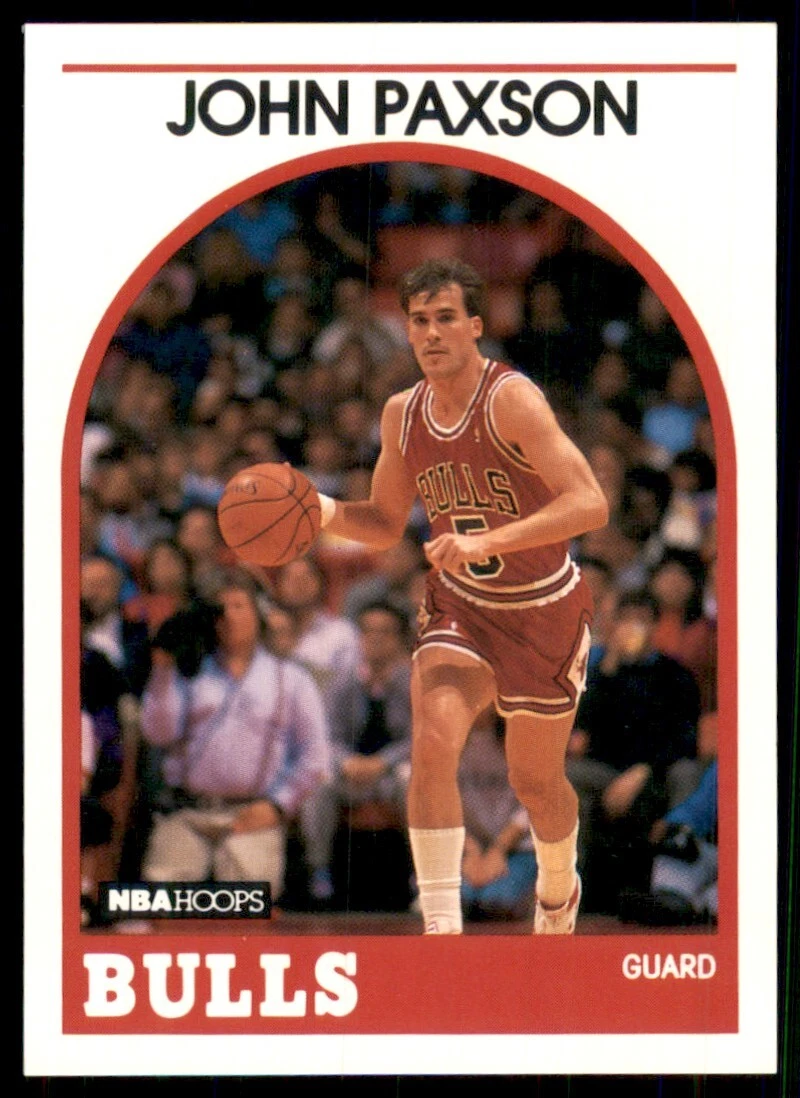 1989-90 Hoops John Paxson Chicago Bulls #89