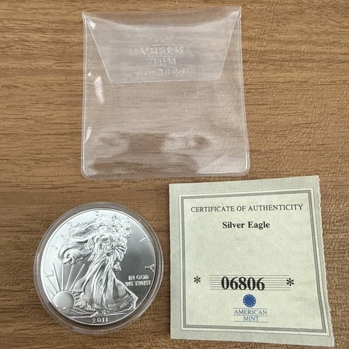 2011 American Eagle Silver Dollar-Uncirculated