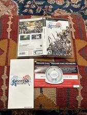 Dissidia Final Fantasy Sony PSP 2009 Complete CIB Tested Working