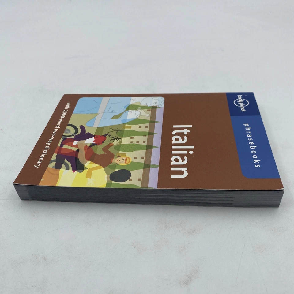 Italian: Lonely Planet phrasebooks / With Over 2000-Word Two-Way Dictionary - Image 3 of 4