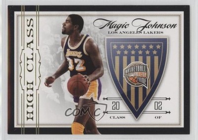 2009 Basketball Hall of Fame High Class Black Border /199 Magic Johnson HOF 4g8