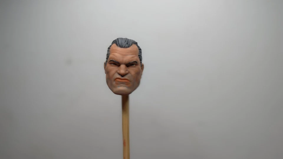 1:12 Pintado Personalizado Frank Castle, El Castigador Pintado Cabeza Escultura Foto 2 de 4