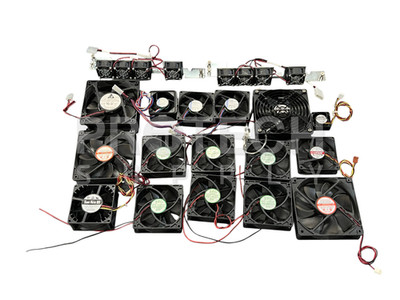 (Lot of 24) Misc Cooling Fan Delta / Ebmpapst / Sanyo Denki / Cofan / Young Lin