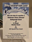 2025 Topps CJ Stroud Red (Raw)