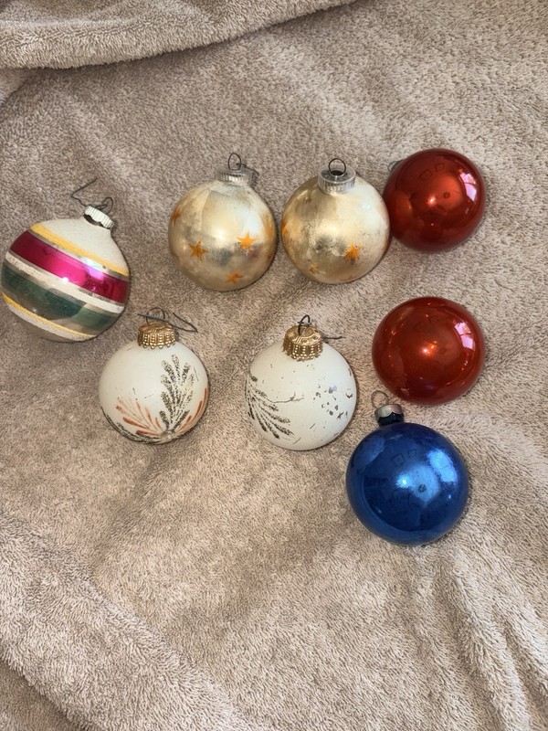 Vintage Christmas Ornaments Lot