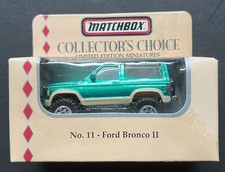 Matchbox Collectors Choice - No. 11 Ford Bronco II- Limited Edition Miniatures