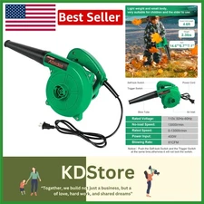 Lightweight 2-in-1 Corded Leaf & Snow Blower / Vacuum