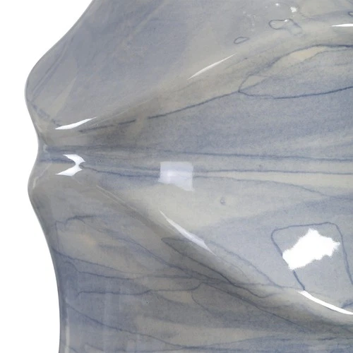 Uttermost Waves Blue and White Table Lamp - Picture 3 of 7