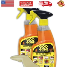 Adhesive Remover Spray Gel, Removes Chewing Gum, Grease, Tar, Stickers, Label...