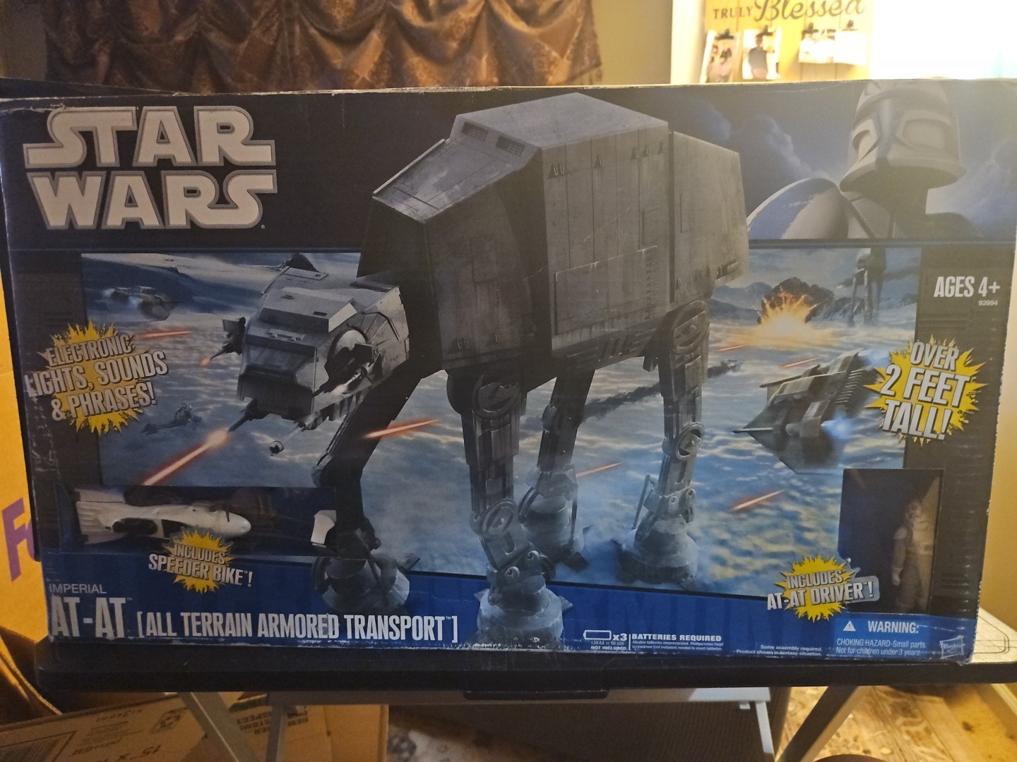 Star Wars Legacy Collection Imperial AT-AT w/ Speeder Bike & Driver New Sealed