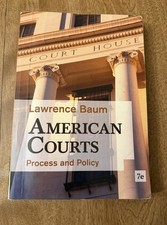 American Courts: Process and Policy by Lawren...