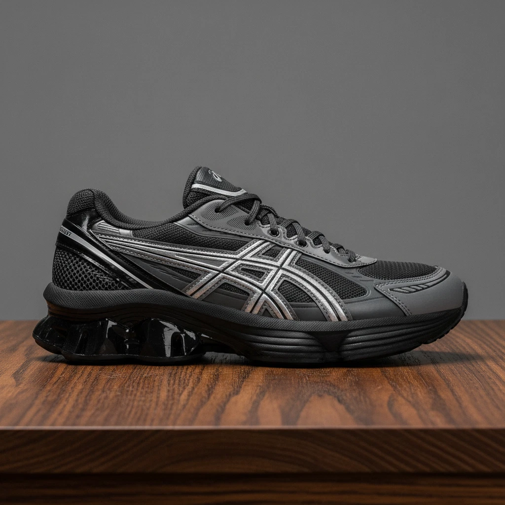 ASICS Gel Kinetic Fluent Graphite Grey Pure Silver for Sale
