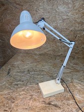 Luxo Type T2 Desk Lamp White Adjustable Task Light Bulb Not Included Angelpoise