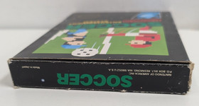 Soccer Nintendo Entertainment System NES Complete In Box 5-Screw Cart Hang Tab