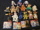 Vintage collectible Ty Babies in variouys sizes and colors