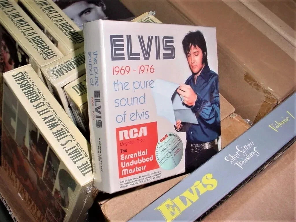 Elvis Presley 8 CD Boxset: Pure Sound of Elvis Undubbed Masters 1969-1976