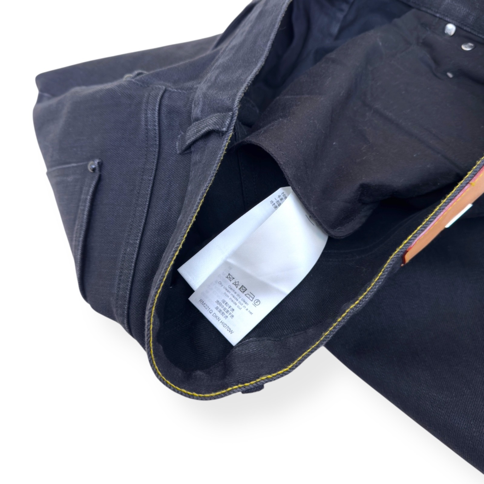 LOUIS VUITTON DENIM JEANS BLACK W34” RRP£1000 image 8