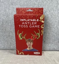 Inflatable Antler Toss Game - Inflatable Antlers  4 Rings - Holiday Party Game