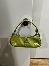 VTG Rina Rich Green Y2K Shoulder Bag Purse Clutch Zipper Vintage Purse