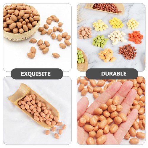 2pcs 1 Bag Simulation Peanut Kernels Shop Displaying Props Fake Peanut Kernels - Picture 3 of 12