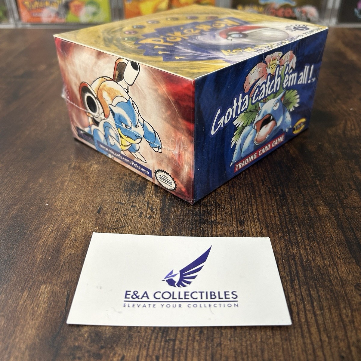 1999 Pokemon 1st Edition Base Set Booster Box Factory Sealed | eBay