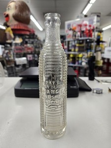 Vintage Orange Crush Soda Pop Bottle With St. Marys Embossed On The Bottom. 