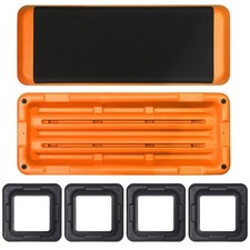 43'' Adjustable Exercise Aerobic Step Fitness Stepper Risers 4" - 6" - 8" Orange