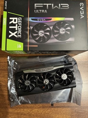 EVGA GeForce RTX 3080 FTW3 ULTRA GAMING, 10GB GDDR6X GPU