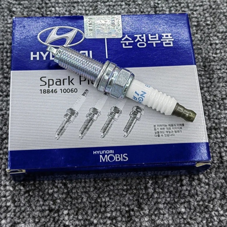 4PCS Iridium 18846-10060 SILZKR6B10E Spark Plugs For Hyundai ACCENT KIA RIO SOUL
