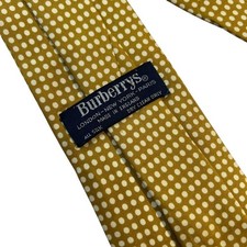 Burberry Men's Silk Neck Tie made in England United Kingdom